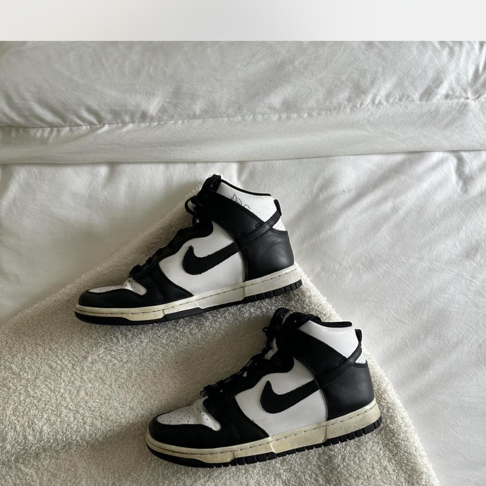 Nike Dunk black and white sneakers